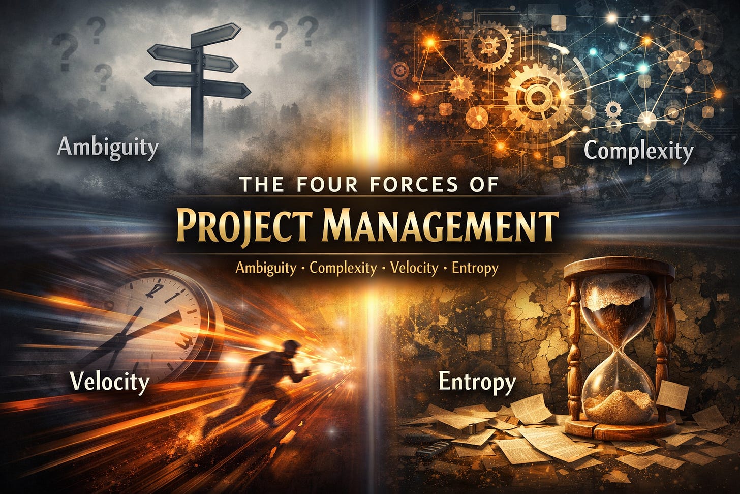 The Four Forces of Project Management - by Nicole Williams