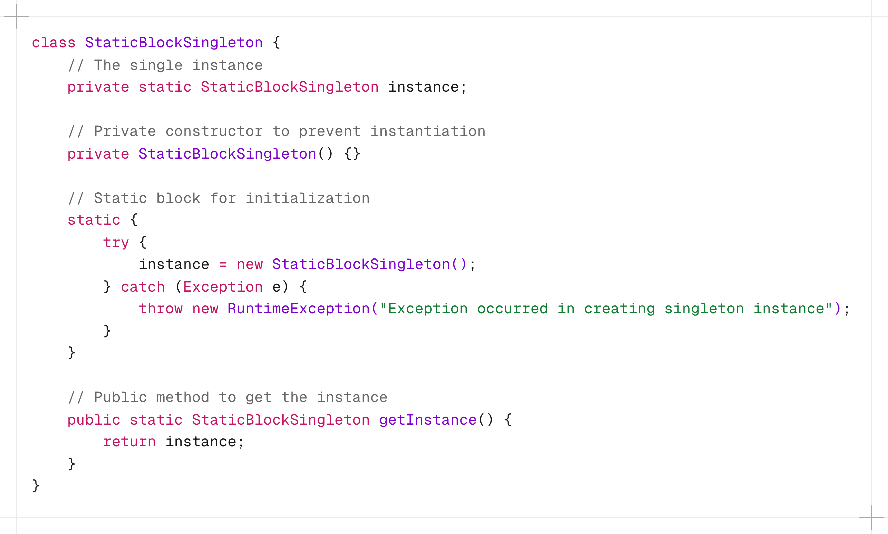 Singleton Design Pattern and 7 Ways to Implement it