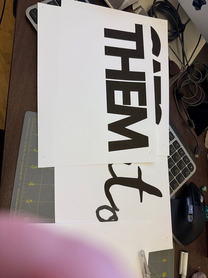 Looks like my show is coming together!