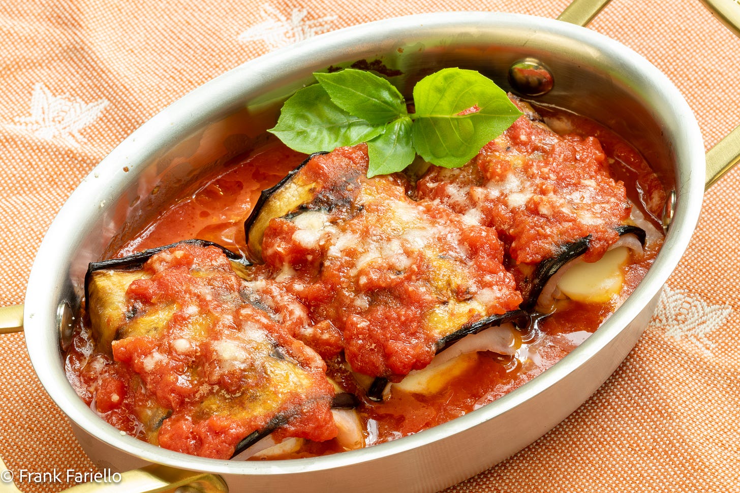 Involtini di melanzane (Eggplant Rolls)