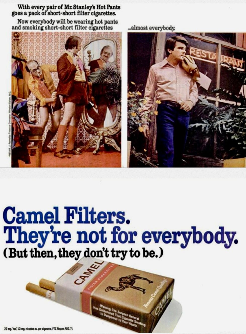 mr camel cigarettes Cigarettes, R. J. Reynolds Tobacco Company, Winston-Salem, North Carolina Joe Camel Cartoons