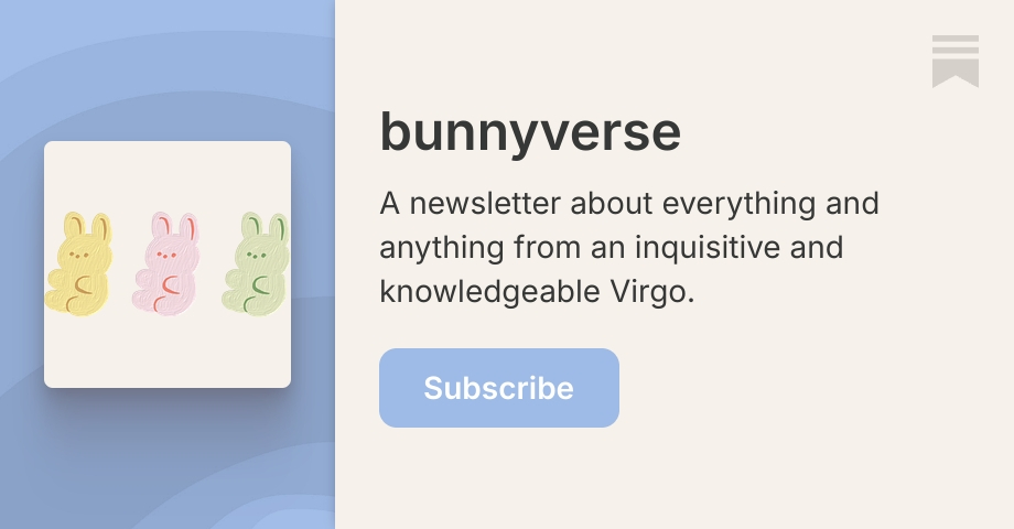 bunnyverse | Rhea | Substack