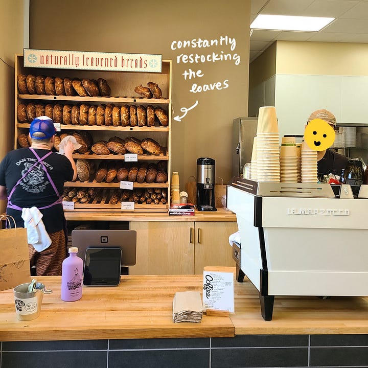 Dan the Baker pastries and loaves