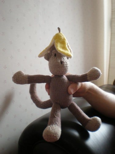 Knitted Monkey Knitted Monkey