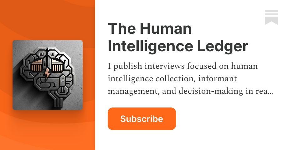 The Human Intelligence Ledger | Benjamin Freedland | Substack