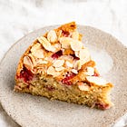 Gâteau Amande Fraise: Rustic French Strawberry Almond Cake