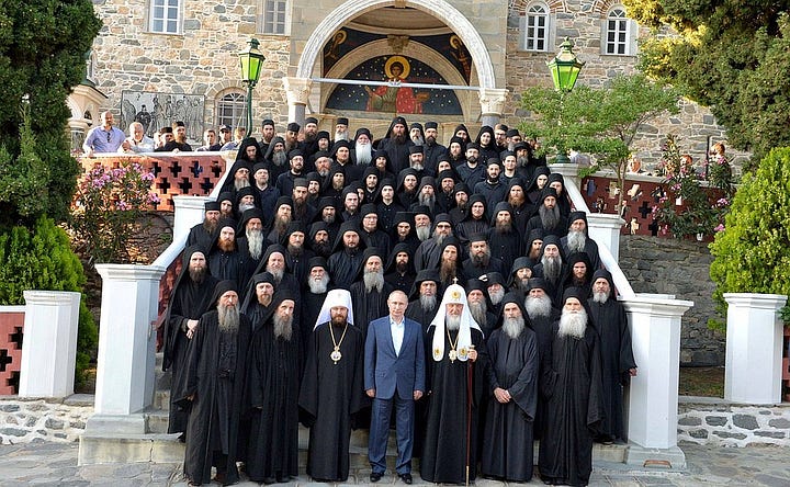1,000 years of the Russian monastic presence in Mount Athos