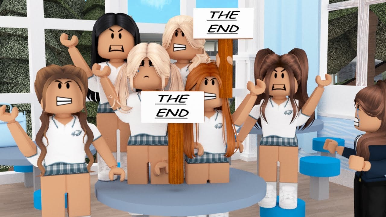 Kids Have A SCHOOL PROTEST! *POLICE CAME!?* VOICES Roblox Bloxburg ...