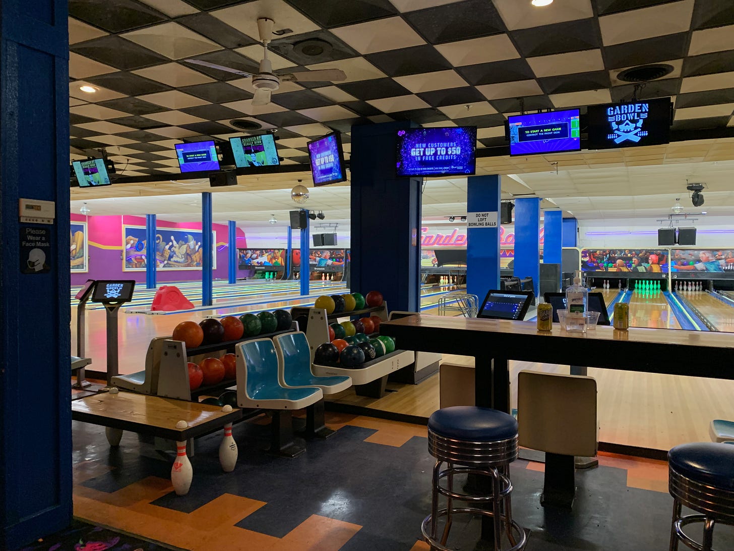 Bowling Alley at the Magic Stick