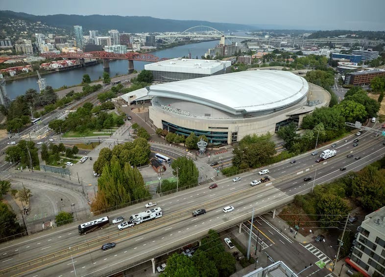 'This is what it costs': State, local leaders line up to fund Moda Center  renovation