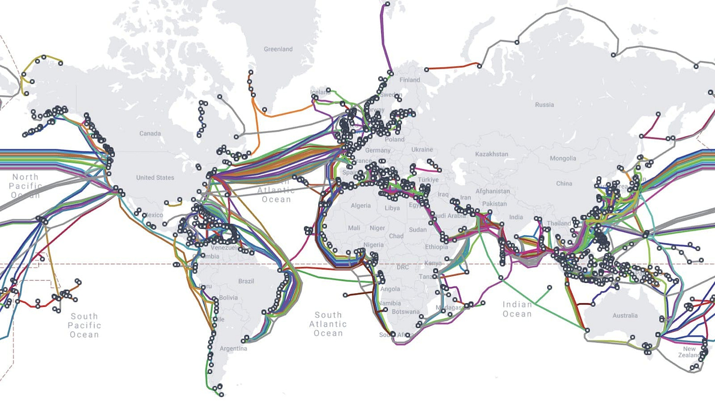 From the ocean floor to your screen: submarine cables and the internet