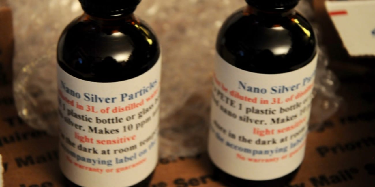Nano Silver Storage in Glass Or Plastic Bottles?