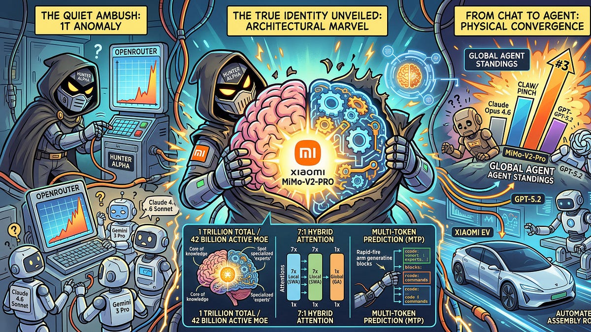 The Sequence AI of the Week #830: The Quiet Ambush: Inside the Amazing MiMo-V2-Pro aka Hunter Alpha