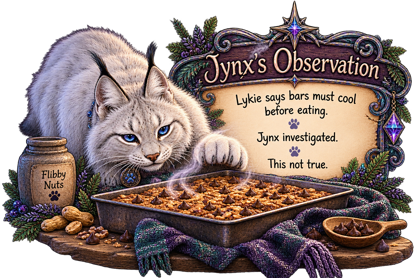 Jynx's Observation - Lykie says bars must cool. Jynx investigate. Not true. Jynx's Observation - Lykie says bars must cool. Jynx investigate. Not true.