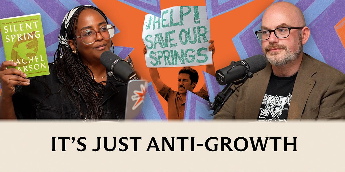 Matt and Jerusalem read “Silent Spring”