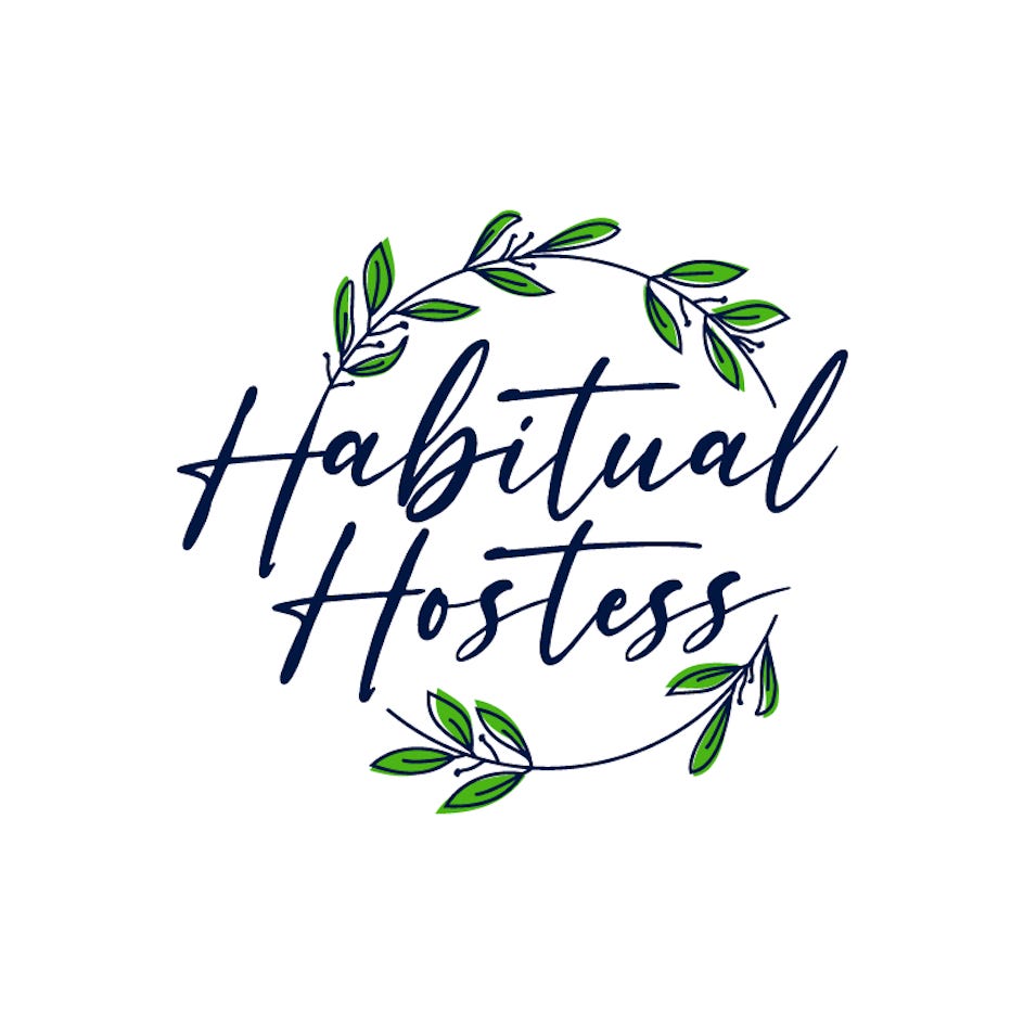 Habitual Hostess' Monthly Newsletter