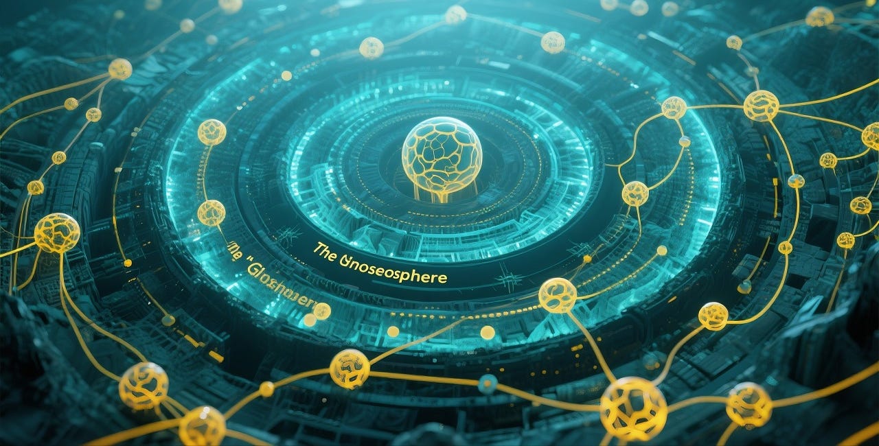 Information as the Fabric of the Universe and The Gnoseosphere