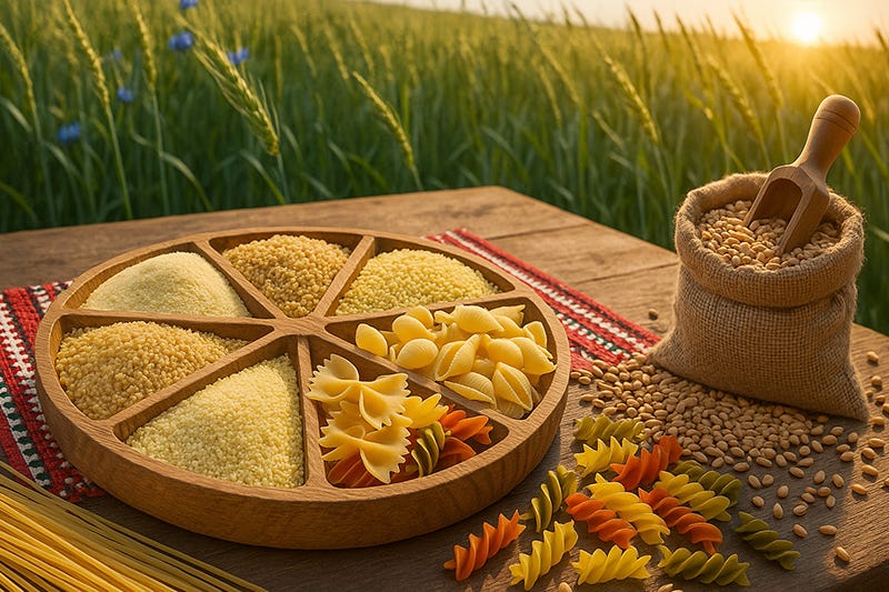 Ipostazele culinare ale grâului