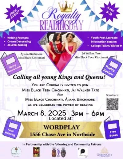 Image: Royalty Reading Day