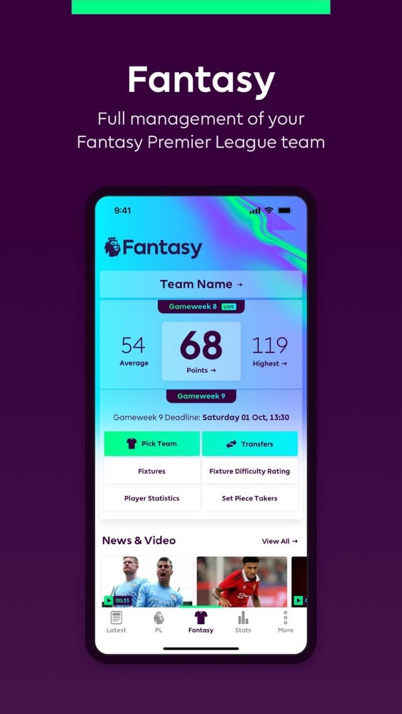 Premier League - Official App App for iPhone - Free Download Premier League  - Official App for iPad & iPhone at AppPure