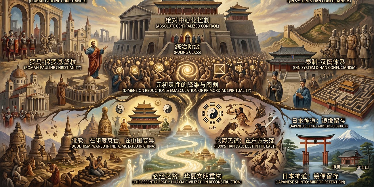 被格式化的华夏之魂:为什么我们至今走不出东西方联手设计的精神牢笼?归零仪式:粉碎东西方精神收费站,华夏子孙的“一画开天”
