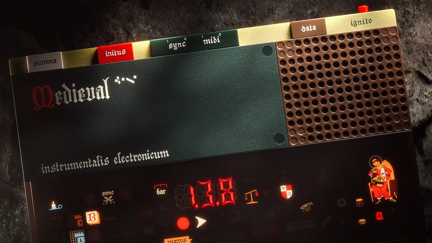 Teenage Engineering's EP-1320 is "first medieval electronic instrument"