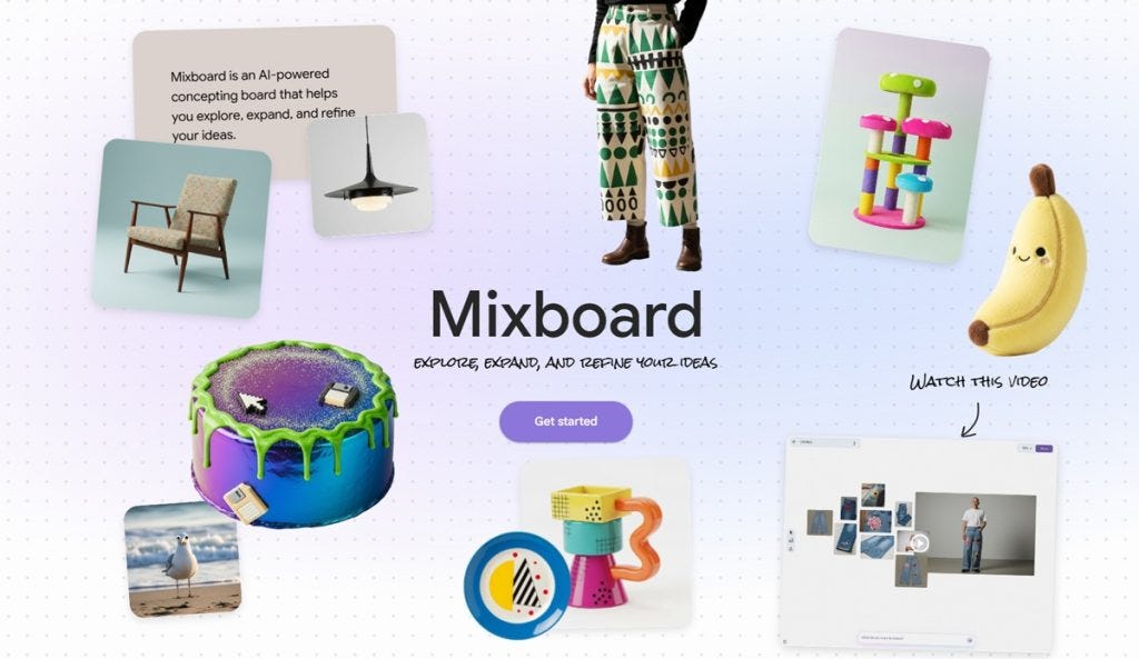 Google launches Mixboard AI-powered concepting board for ideas Google launches Mixboard AI-powered concepting board for ideas