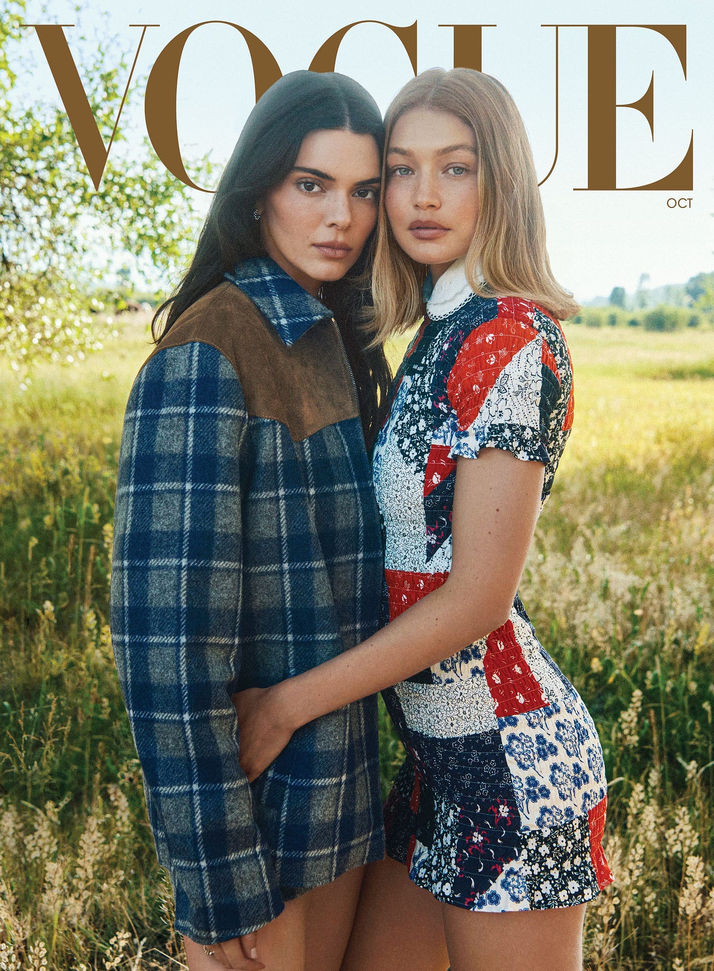 COVER LOOK   Kendall Jenner and Gigi Hadid have been close friends for more a decade. “Were sisters more than were...