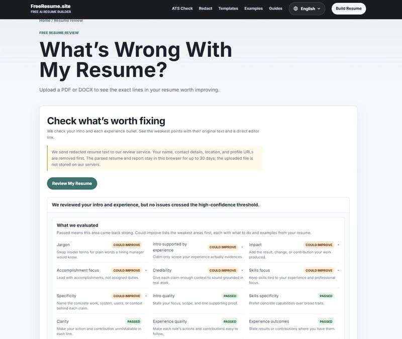 Preview of AI Resume Reviewer with Structured Probabilistic Feedback, from its source