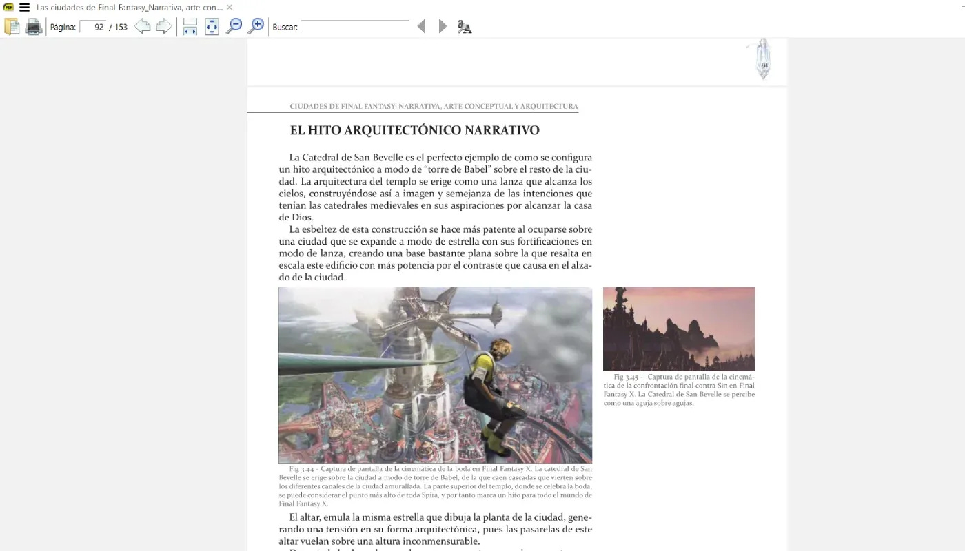 Visualización de un archivo PDF en el lector Sumatra. Visualización de un archivo PDF en el lector Sumatra.