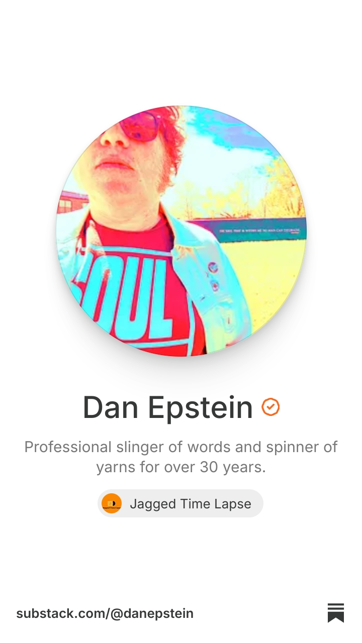 Dan Epstein | Substack