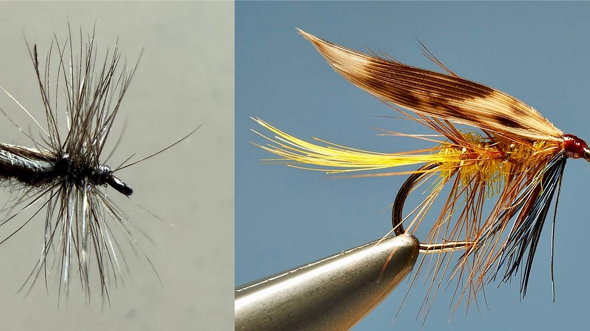 filthy frank fish hook 1480 Limerick Dry Fly Hooked Up