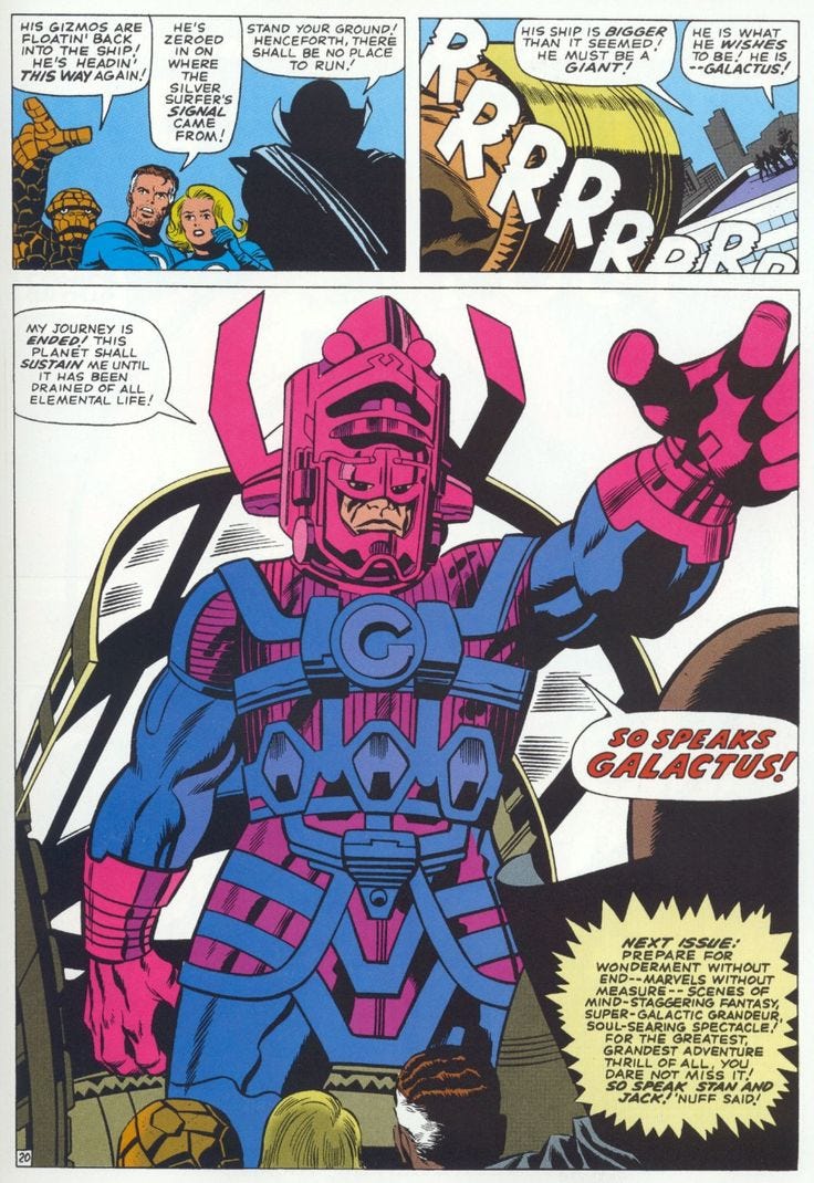 This may contain: a comic page with an image of a robot