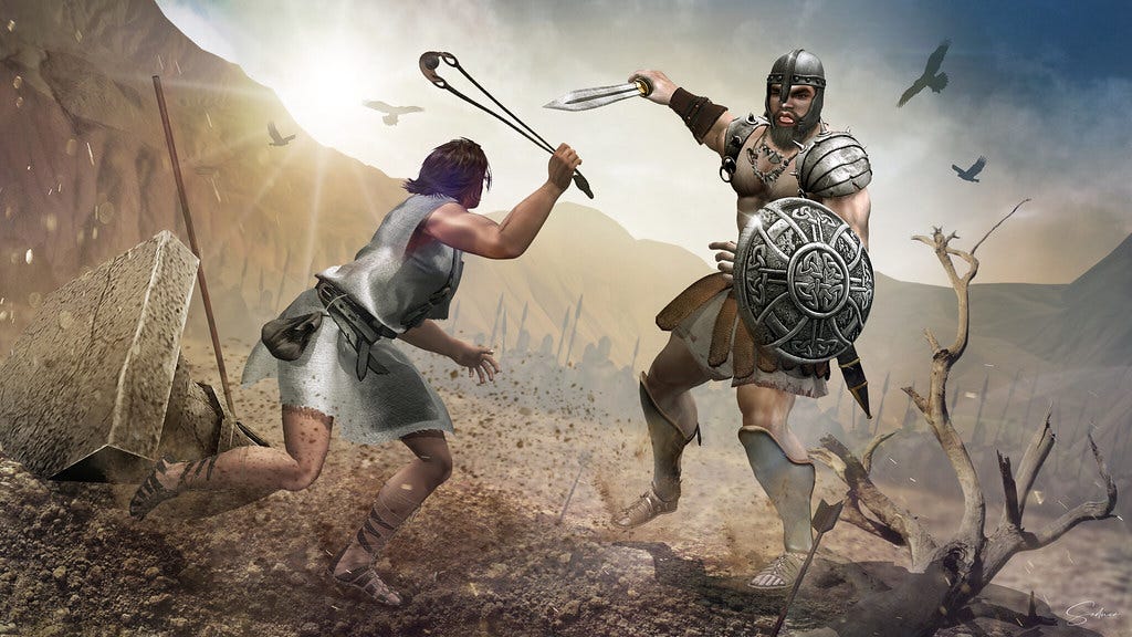 David vs Goliath | Goliath is a character in the biblical Bo… | Flickr David vs Goliath | Goliath is a character in the biblical Bo… | Flickr