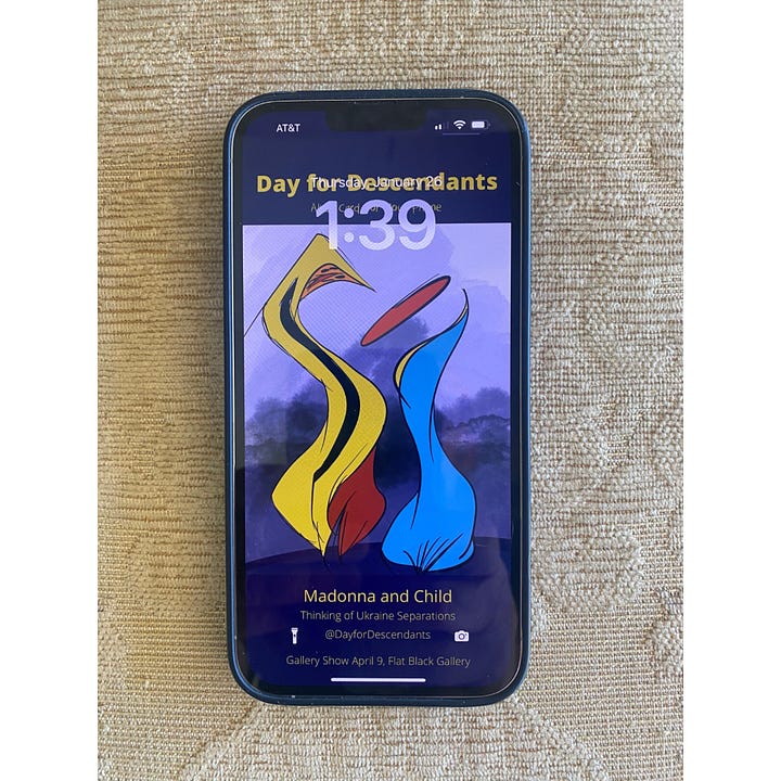 Digital altar card for your phone, always with you