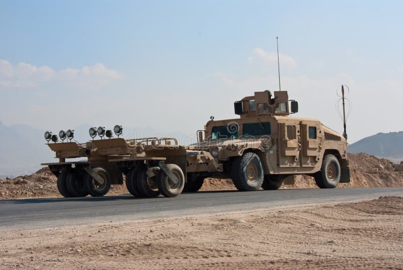 HMMWV Mine Roller editorial photo. Image of radio, hmmwv - 17875031