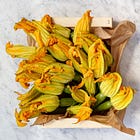 Fried Squash Blossoms, Sage Leaves, and More...