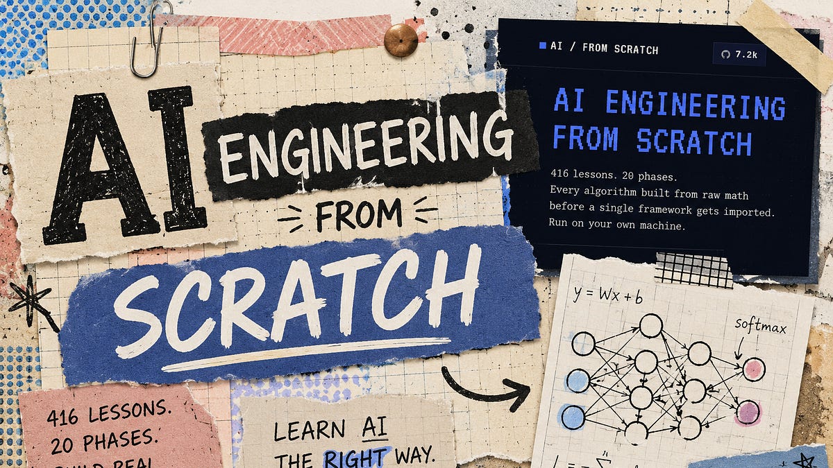 AI Engineering From Scratch: The Free Roadmap That Teaches You AI the ...