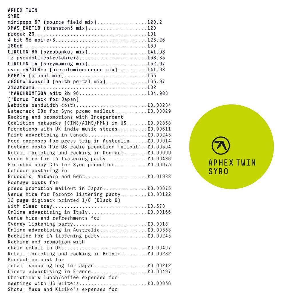 Aphex Twin - Syro