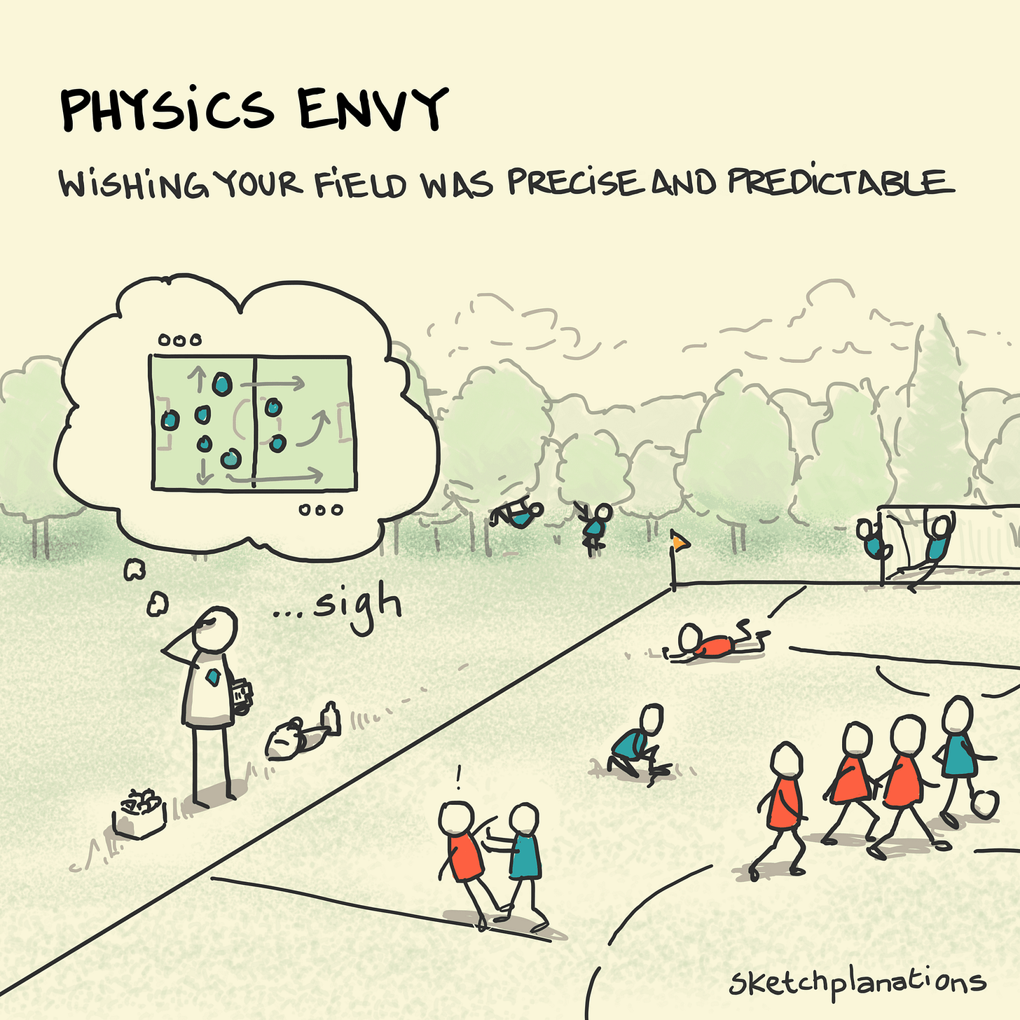 Physics Envy - Sketchplanations