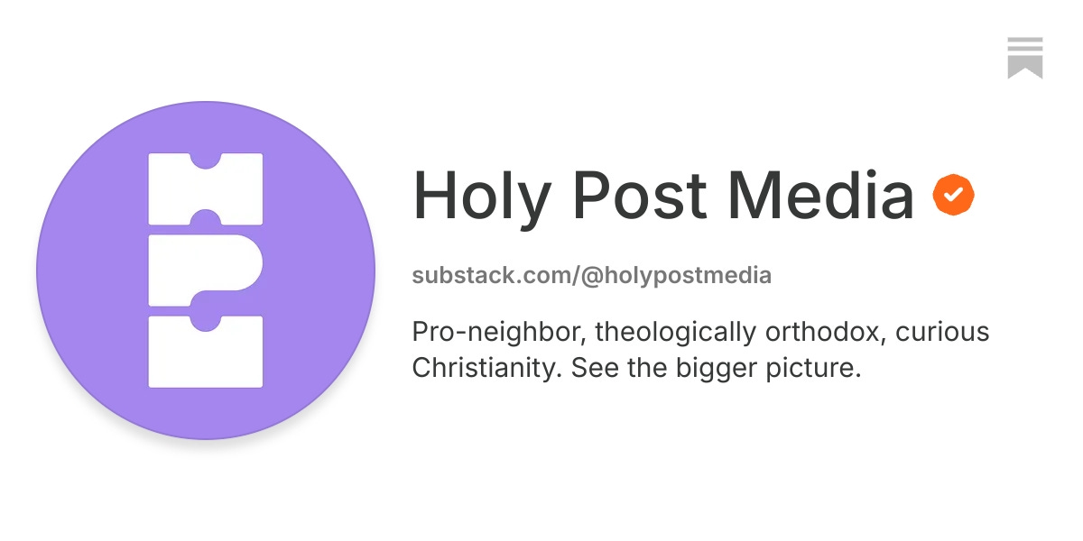 Holy Post Media | Substack