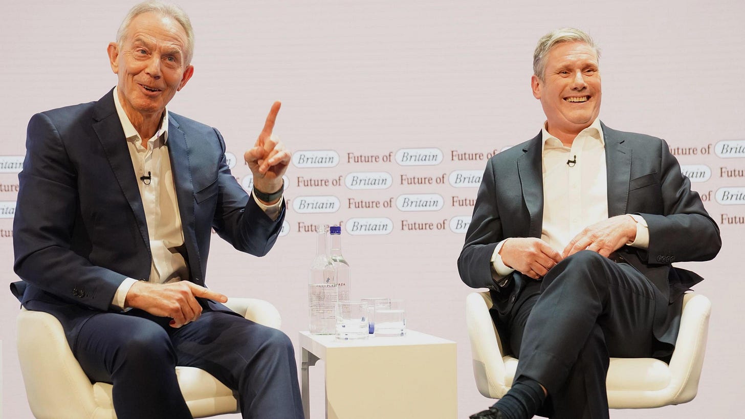 Tony Blair on Keir Starmer, AI and globalisation - BBC News