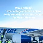 A Private University Chartered A Jet To Send Students To March Madness
