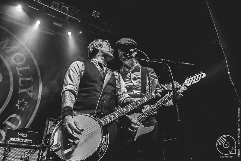 Review: Flogging Molly play a whiskey soaked set at the O2 Institute