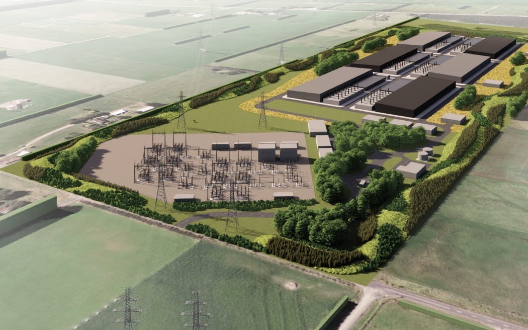 Artist's impression of how the data centre is to look. Artist's impression of how the data centre is to look.