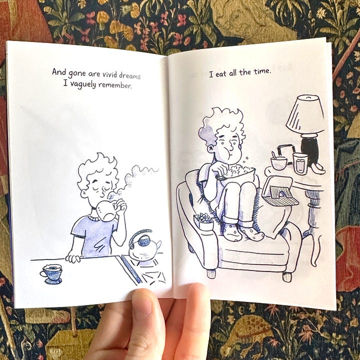 Former Event, a mini-comic by Jarad Greene