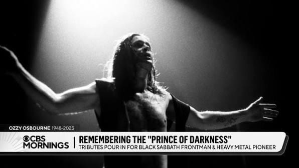 Ozzy Osbourne, the “Prince of Darkness,” has died at age 76, with his family by his side., The rockstar broke ground in the music industry as the frontman for Black Sabbath and just weeks ago, he ... Ozzy Osbourne, the “Prince of Darkness,” has died at age 76, with his family by his side., The rockstar broke ground in the music industry as the frontman for Black Sabbath and just weeks ago, he ...