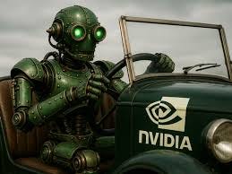 Nvidia pushes into self-driving cars as robot future looms