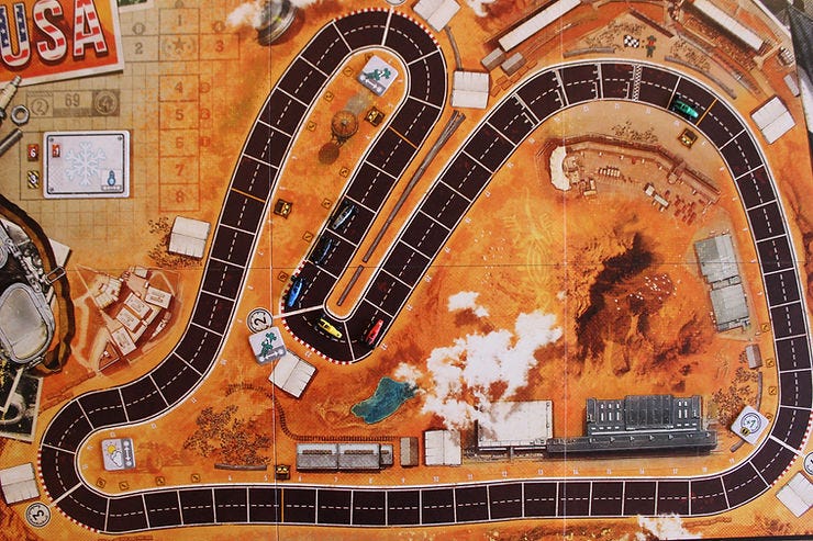 A Solo Review of Heat: Pedal to the Metal | BoardGameGeek
