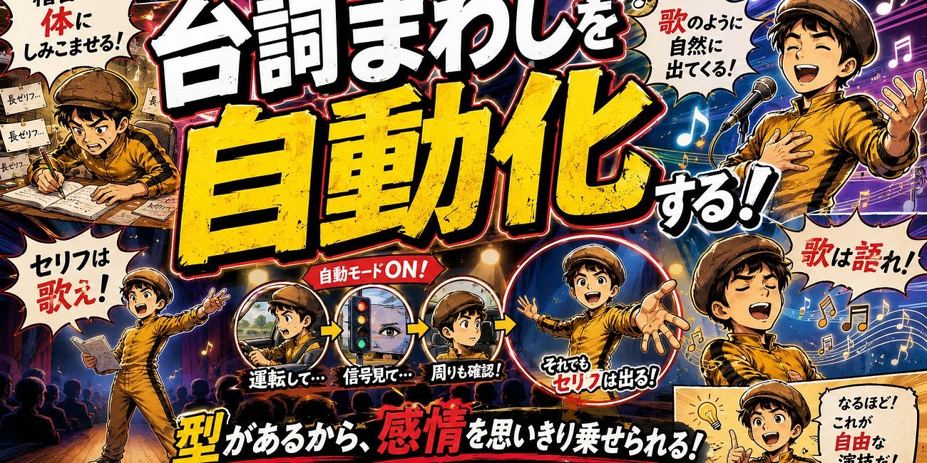 AIじゃないけど台詞を自動化させる！